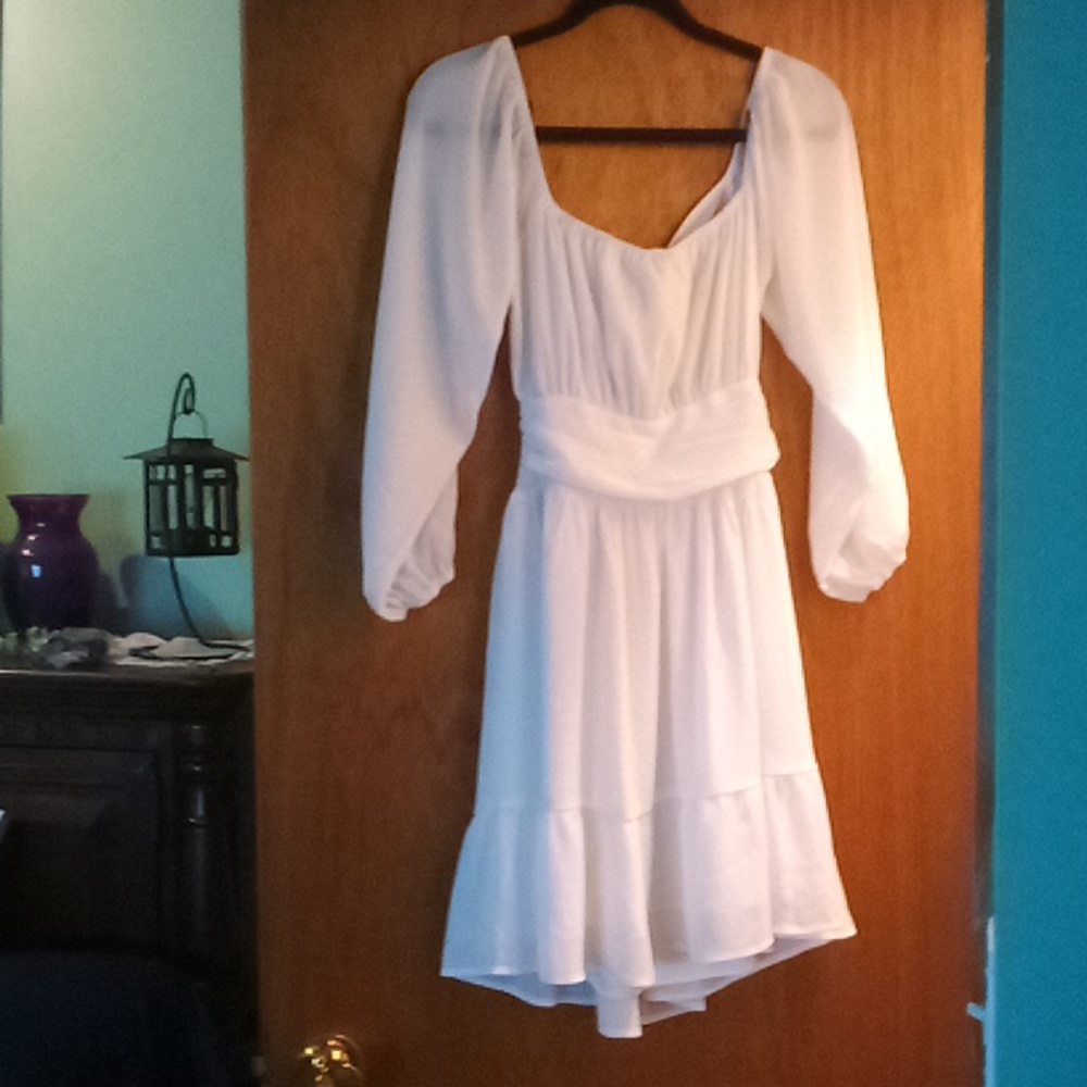 Forolav square neck dress